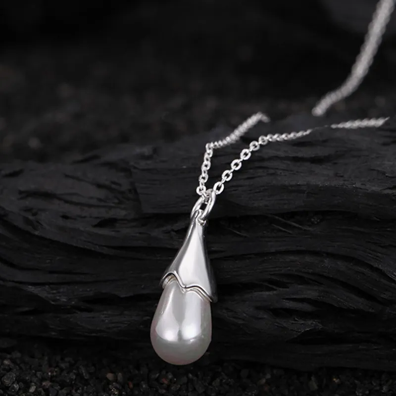 Hi There S999 Fine Silver Necklaces Women's-1