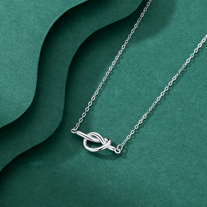 Hi There S999 Fine Silver Necklaces Women's-3
