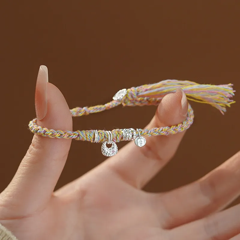 Hi There S999 Fine Silver Bracelets Women's-1