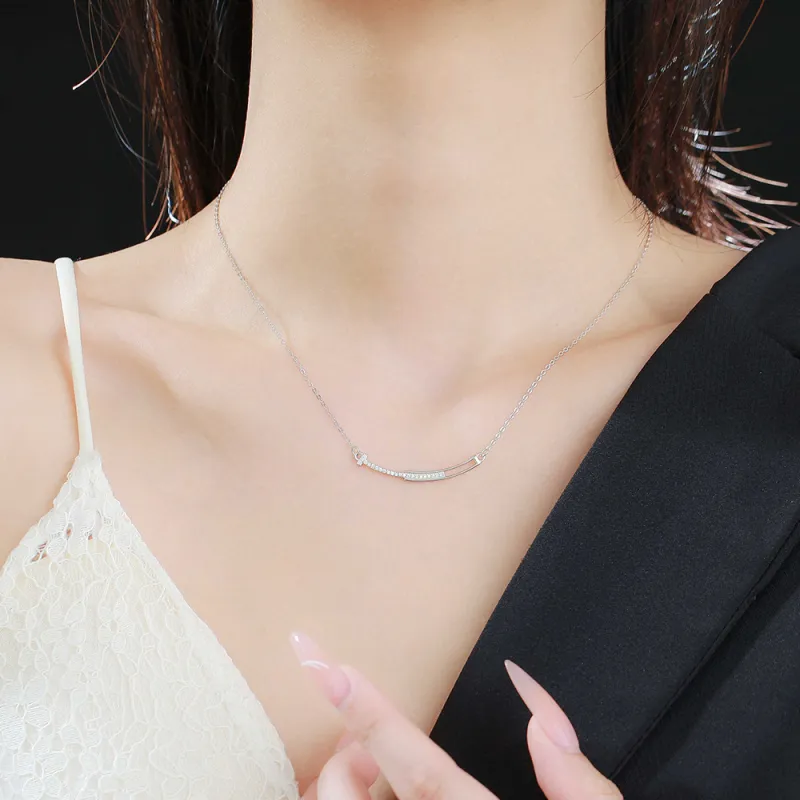 Hi There S999 Fine Silver Necklaces Women's-1