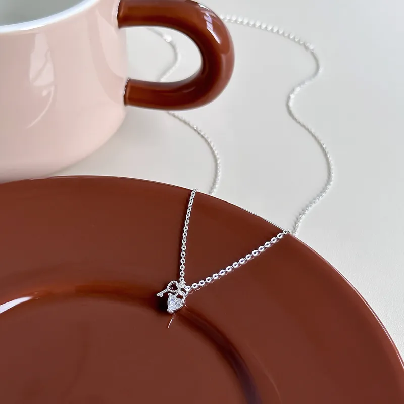 Hi There S999 Silver Necklaces Women's-4