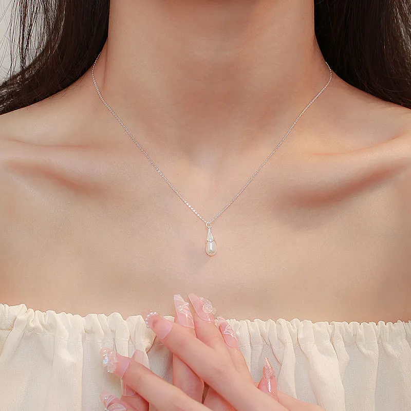 Hi There S999 Fine Silver Necklaces Women's-3