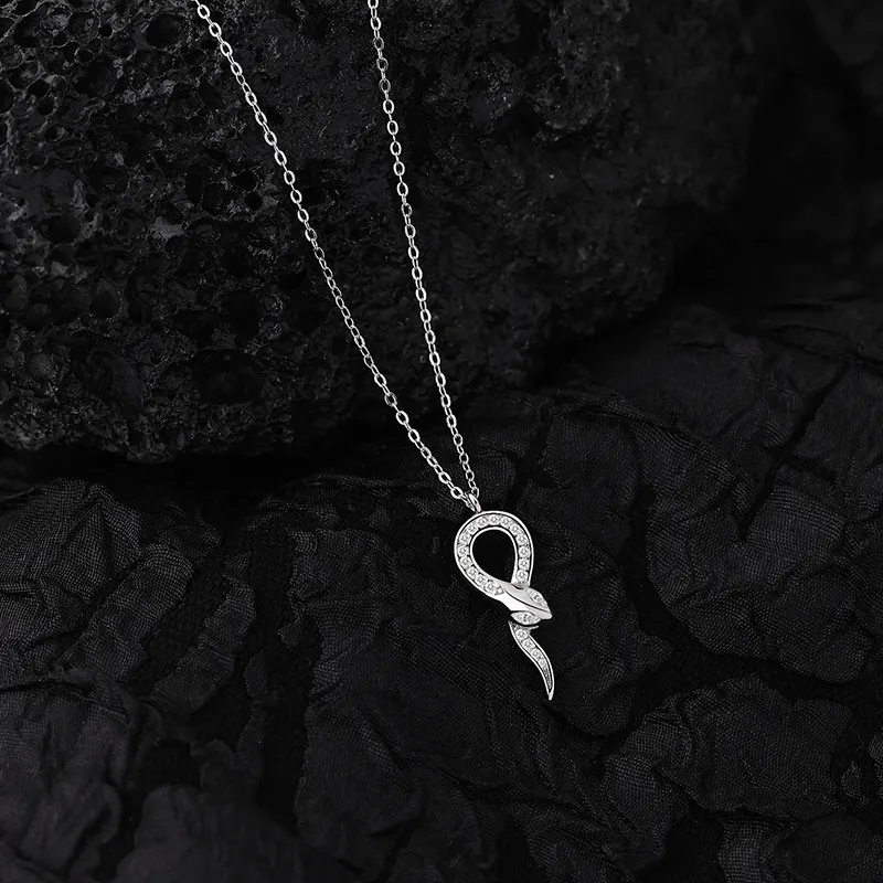 Hi There S999 Fine Silver Necklaces Women's-2