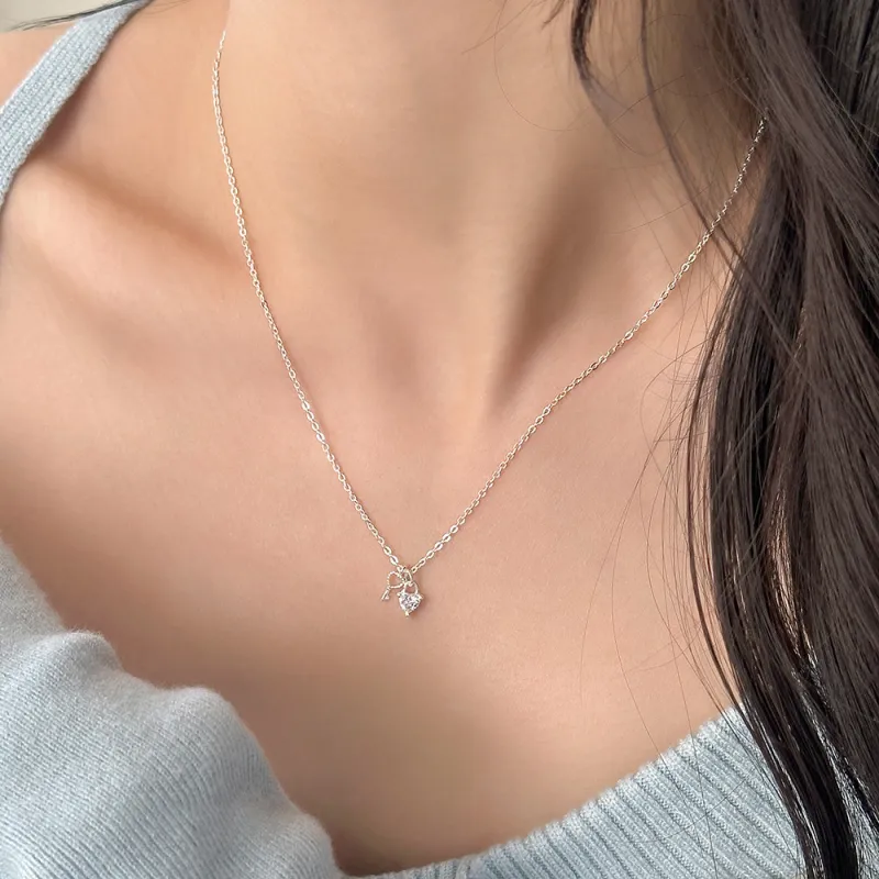 Hi There S999 Silver Necklaces Women's-5