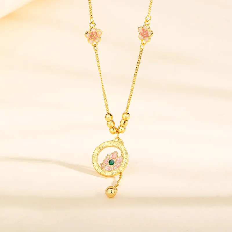 Hi There S925 Silver Necklaces Women's-3