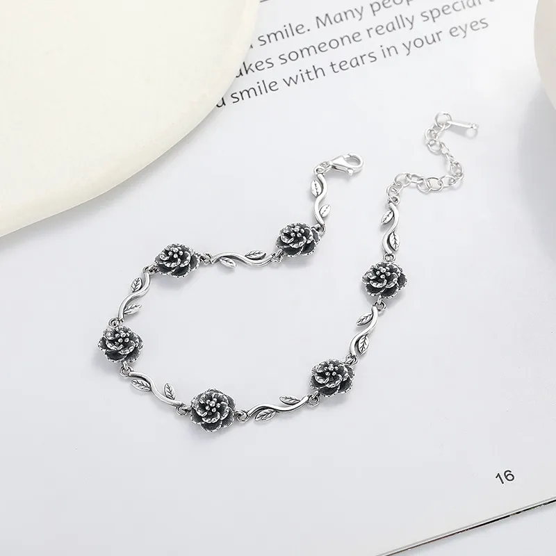 Hi There S925 Silver Bracelets Women's-4