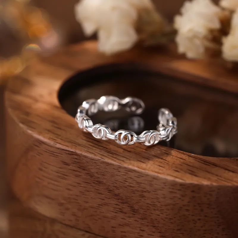 Hi There S925 Silver Rings Women's-3