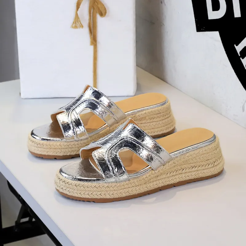 BIGTREE Rubber Abrasion Resistant Slide Slippers Women's-4