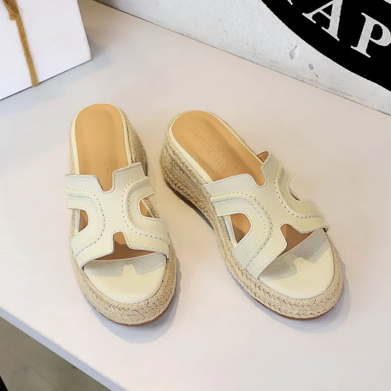 BIGTREE Rubber Abrasion Resistant Slide Slippers Women's-2