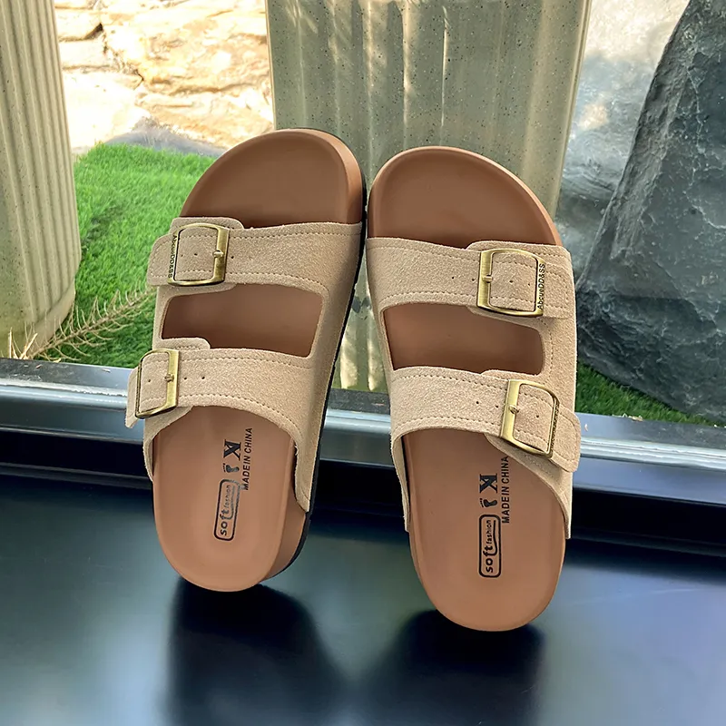 BIGTREE Quiet Slip Resistant Slide Slippers Women's-7