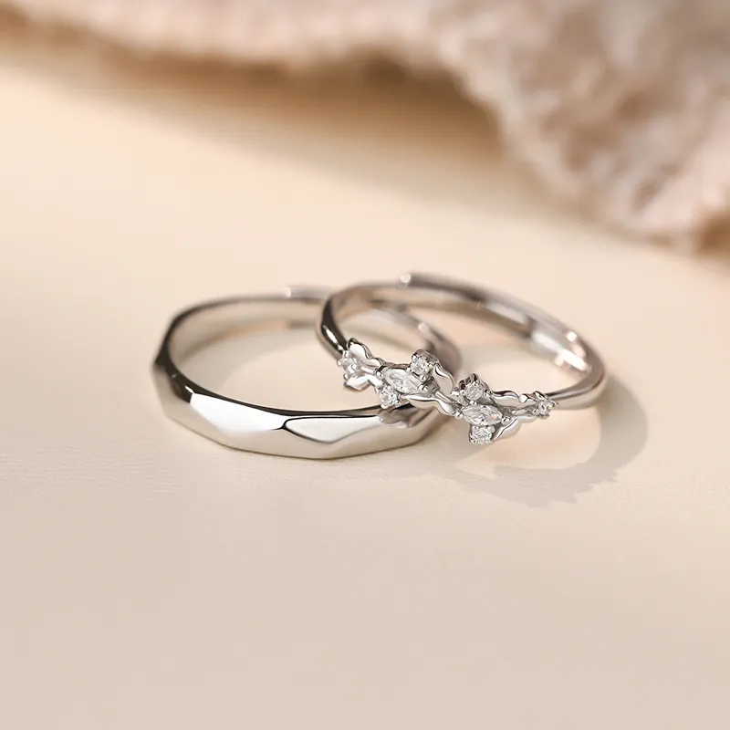 QIANCHANG S925 Silver Rings Unisex-4