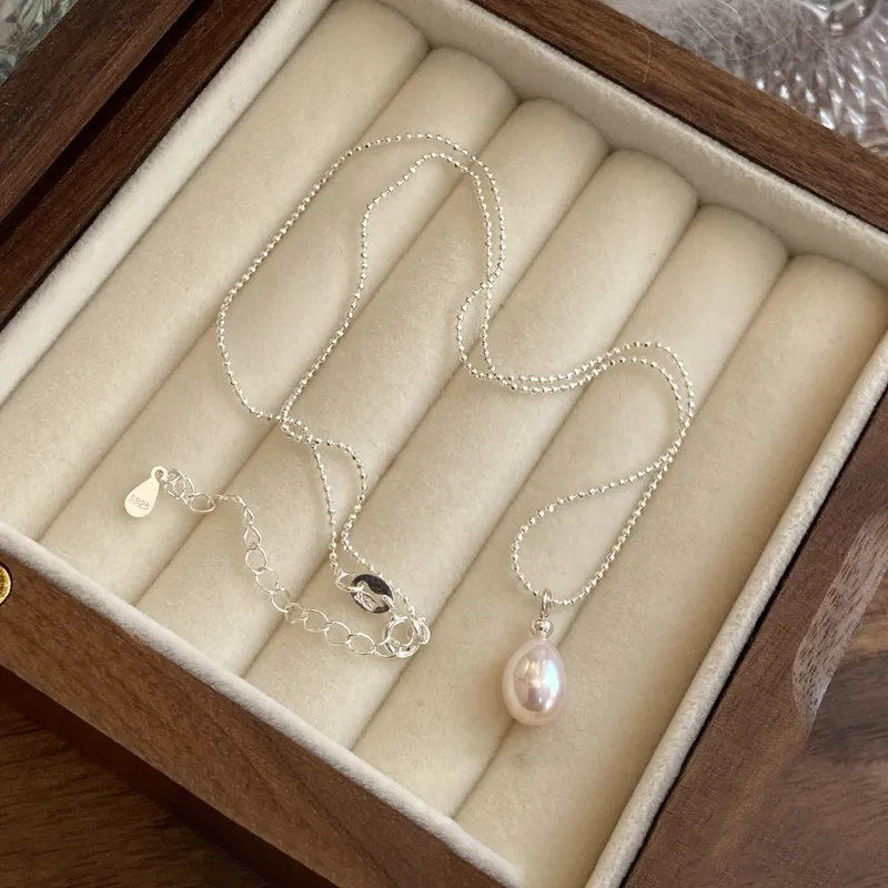 QIANCHANG Pearl Necklaces Women's-1