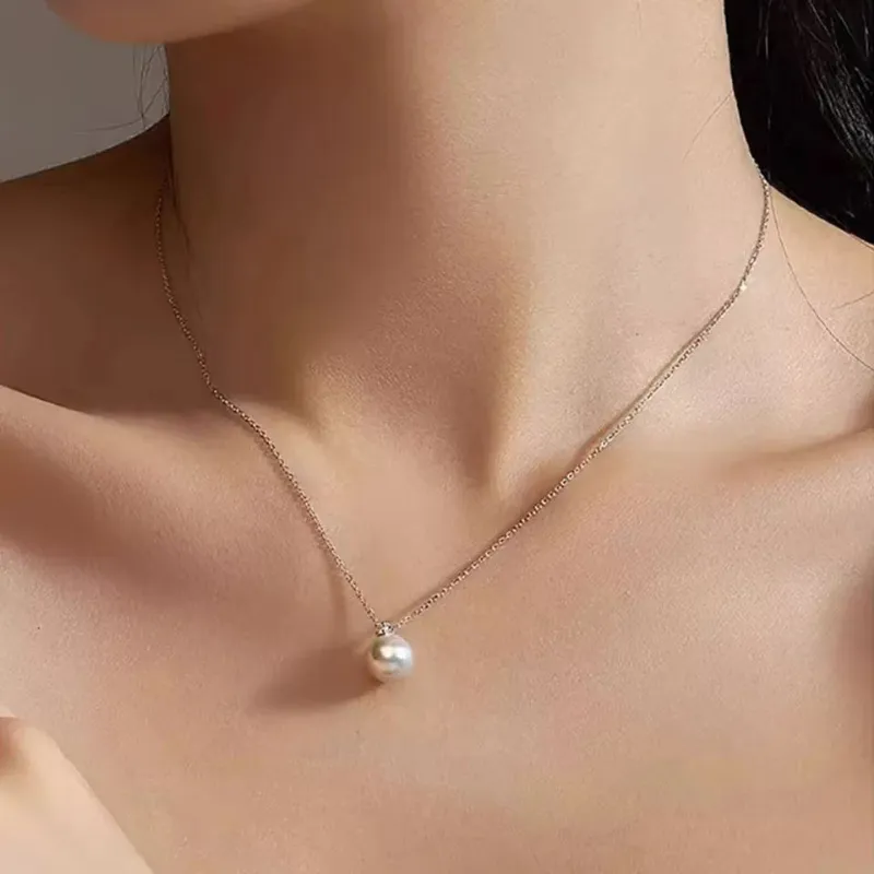 QIANCHANG Freshwater Pearl Necklaces Women's-7