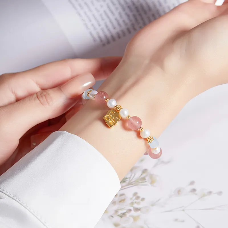 QIANCHANG Pearl Bracelets Women's-5