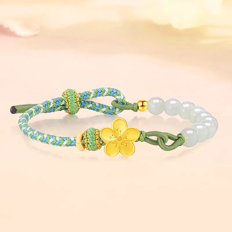 QIANCHANG Hetian Jade Bracelets White Jade Women's-1