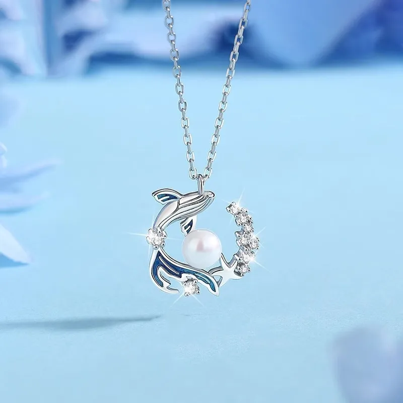 QIANCHANG Pearl Necklaces Women's-1