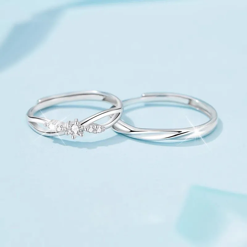 QIANCHANG S925 Silver Rings Unisex-3
