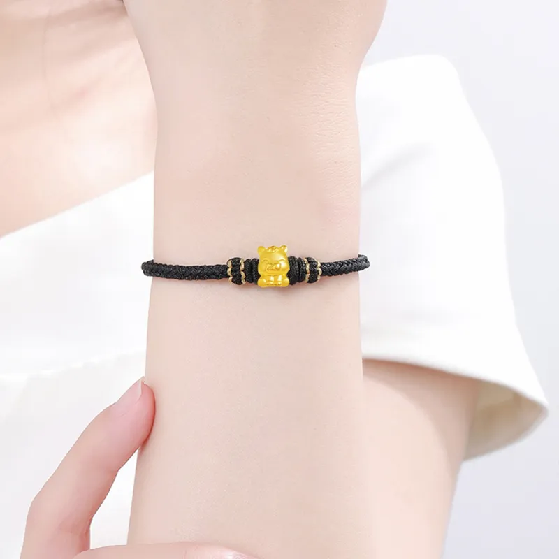 QIANCHANG Gold Bracelet Unisex-22