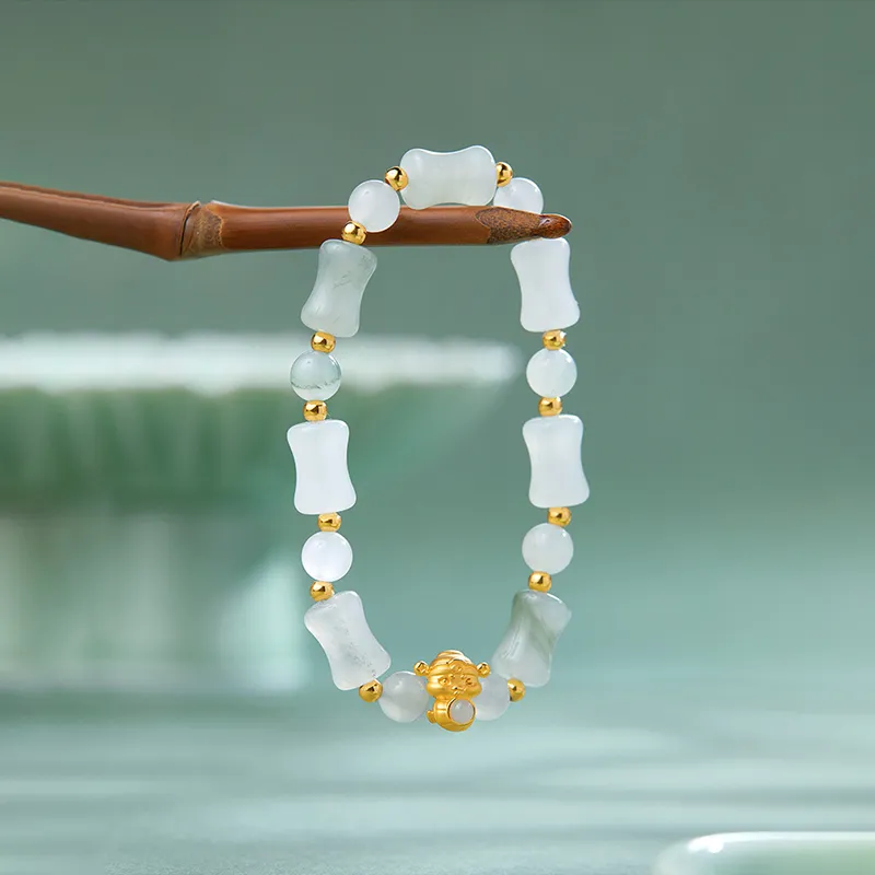QIANCHANG Gold Bracelet Women's-3