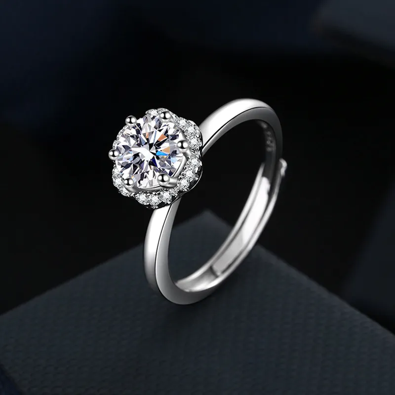 QIANCHANG S925 Silver Rings Women's-3