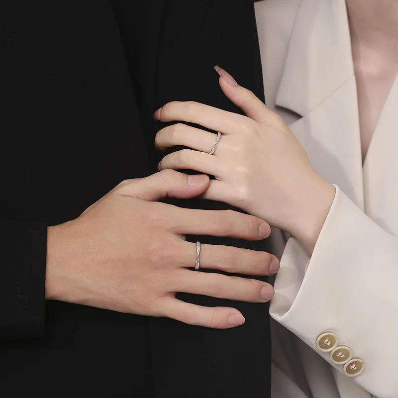 QIANCHANG S999 Fine Silver Rings Unisex-2