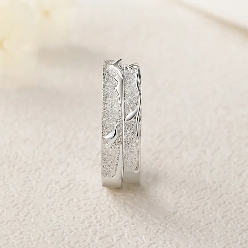 QIANCHANG S999 Fine Silver Rings Unisex-3