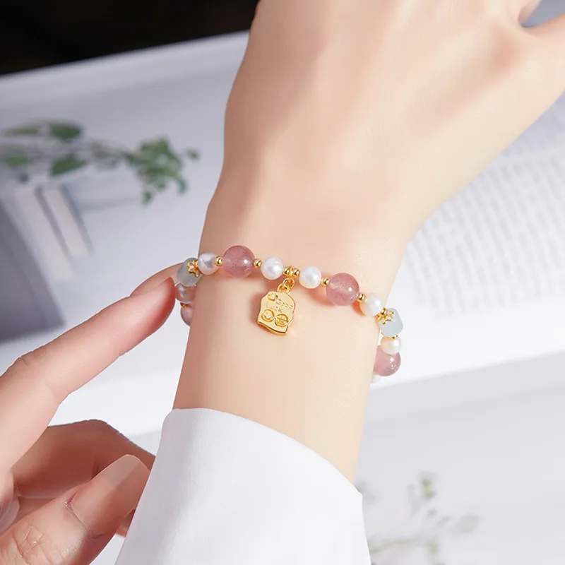 QIANCHANG Pearl Bracelets Women's-4