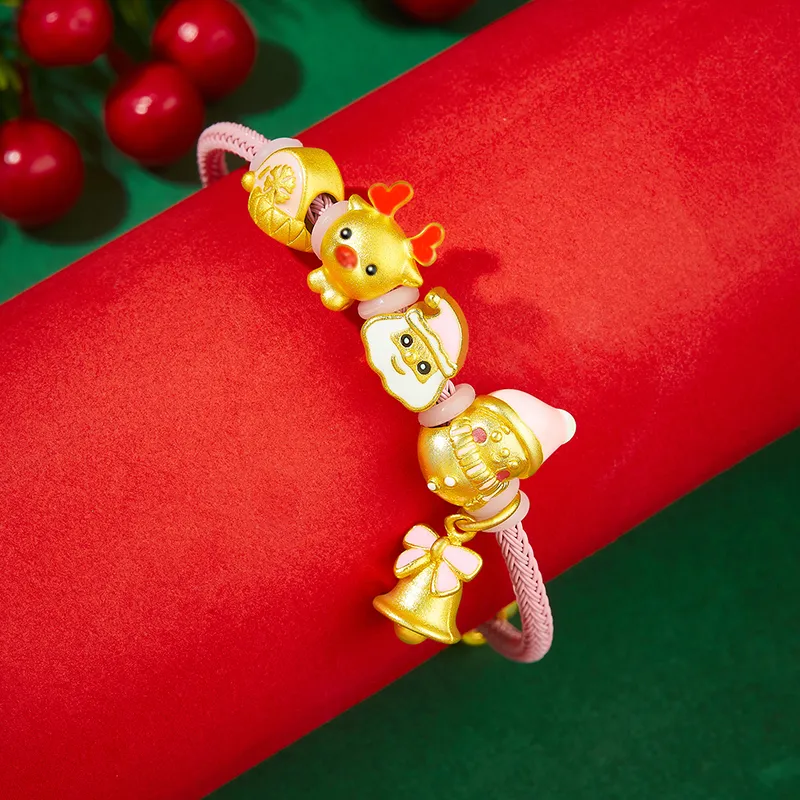 QIANCHANG Gold Bracelet Women's-2