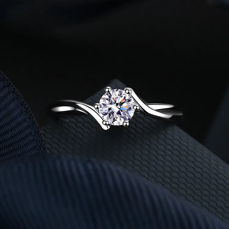 QIANCHANG S999 Fine Silver Rings Women's-3