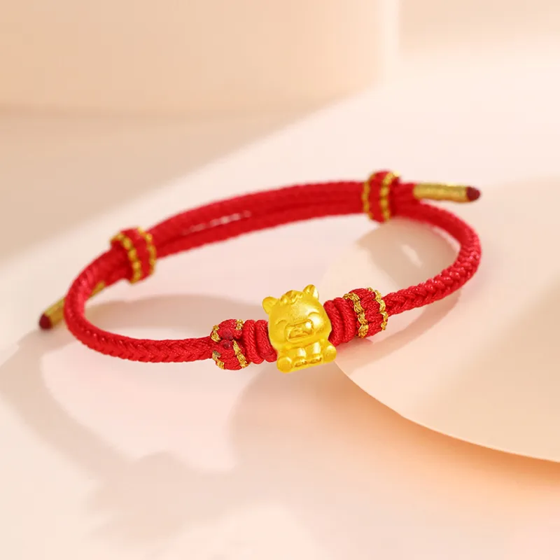 QIANCHANG Gold Bracelet Unisex-7