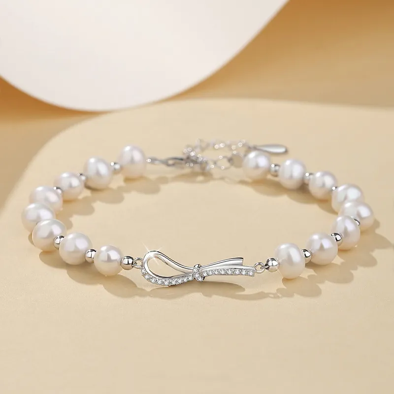 QIANCHANG Pearl Bracelets Women's-1