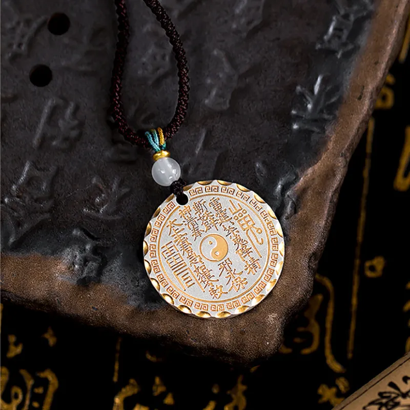 QIANCHANG Silver Necklaces Unisex-3