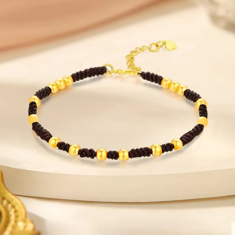 QIANCHANG Gold Bracelet Unisex-3