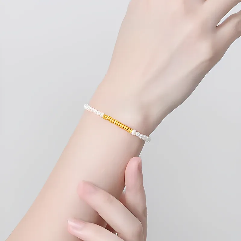 QIANCHANG Pearl Bracelets Women's-4