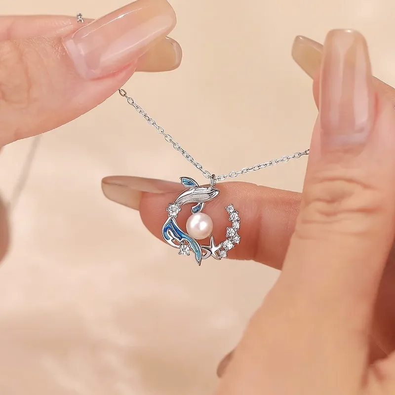 QIANCHANG Pearl Necklaces Women's-2