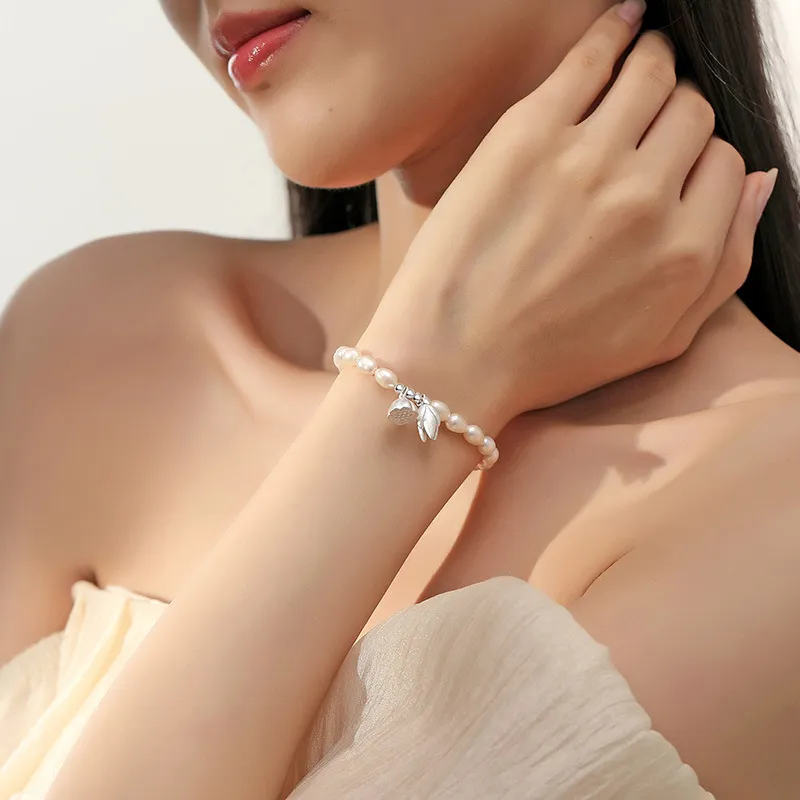 QIANCHANG Freshwater Pearl Bracelets Women's-1