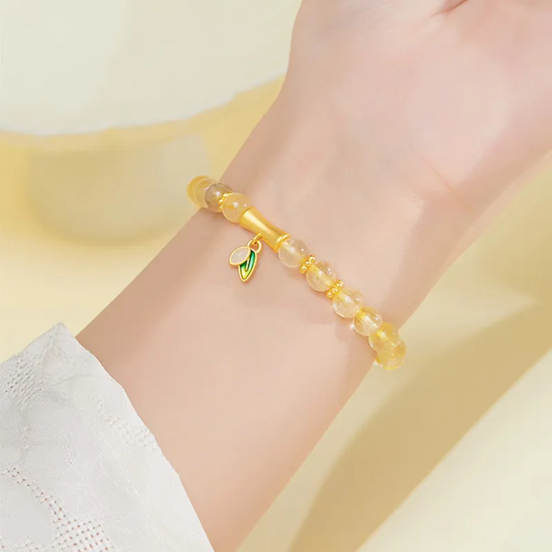 QIANCHANG Gold Bracelet Women's-5