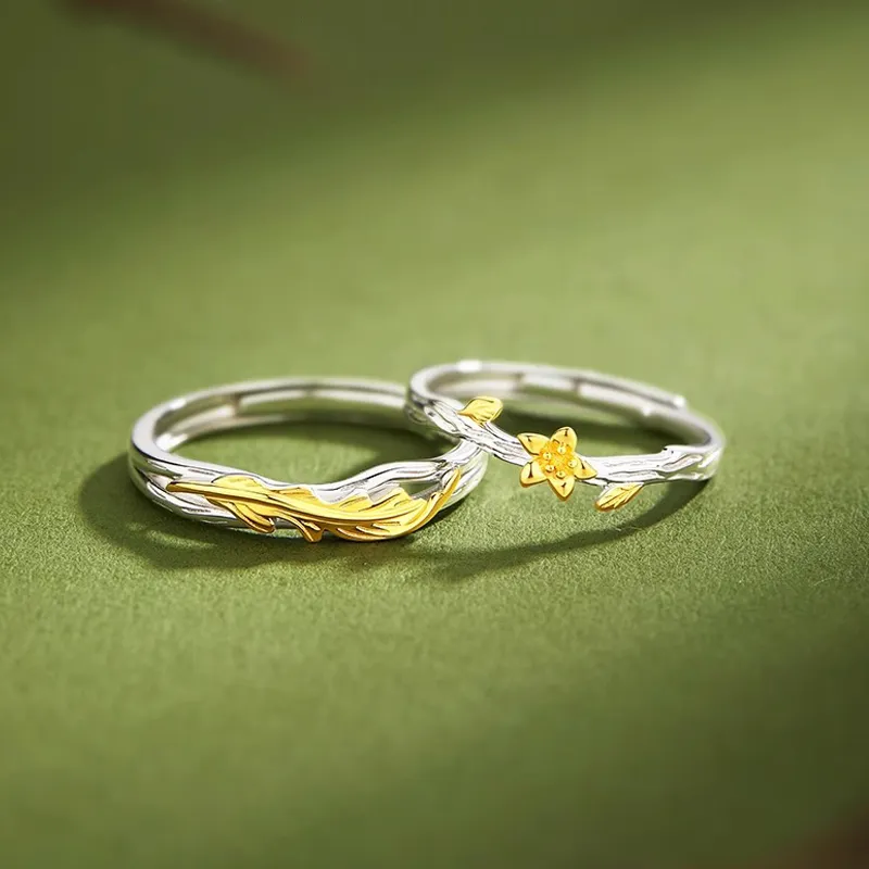 QIANCHANG S925 Silver Rings Unisex-4