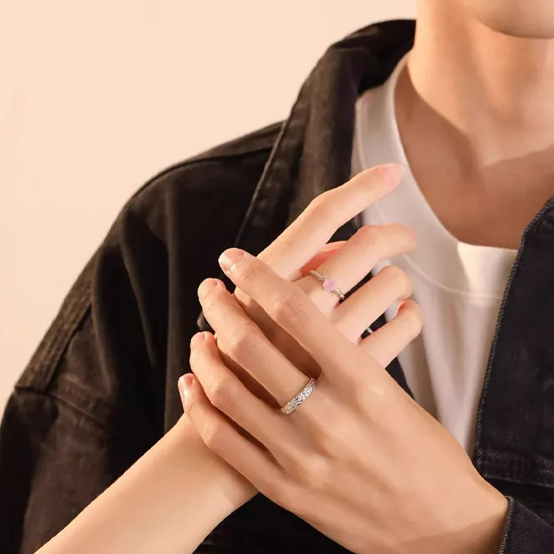 QIANCHANG S925 Silver Rings Unisex-4