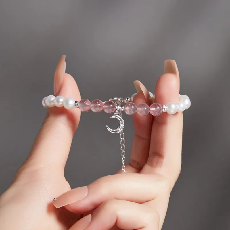 QIANCHANG Pearl Bracelets Women's-4