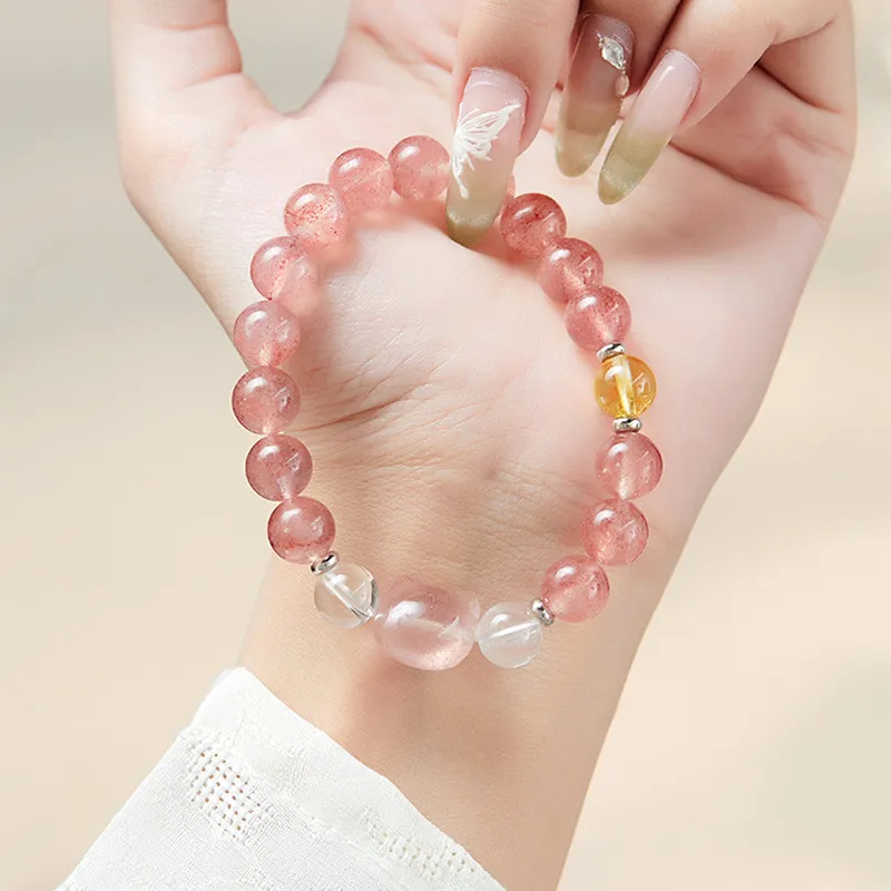 QIANCHANG Crystal Bracelets Women's-5