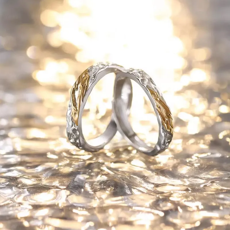 QIANCHANG S999 Fine Silver Rings Unisex-1
