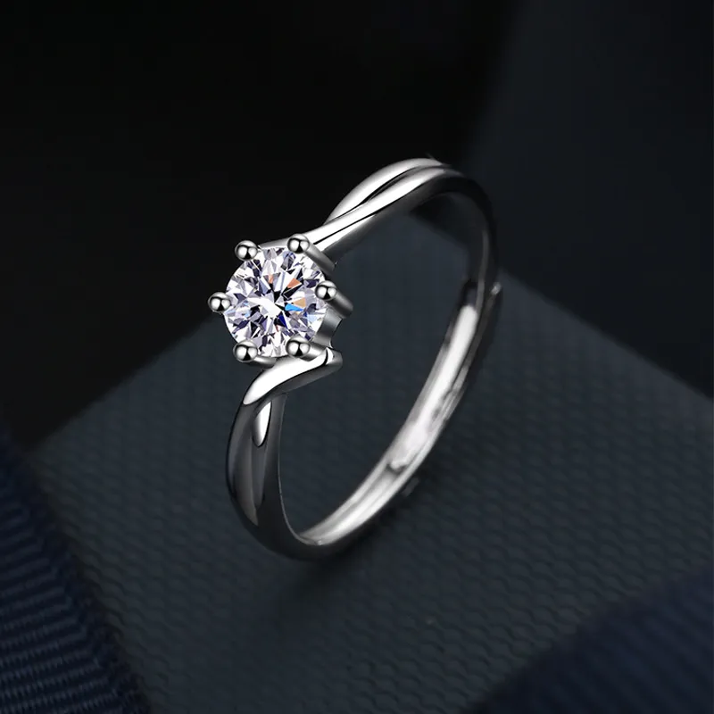 QIANCHANG S999 Fine Silver Rings Women's-1