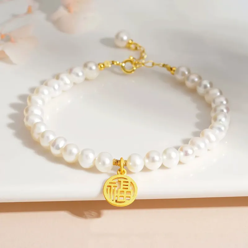 QIANCHANG Pearl Bracelets Women's-1