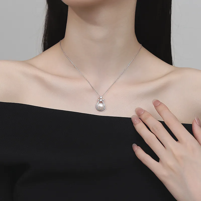QIANCHANG Pearl Necklaces Women's-3