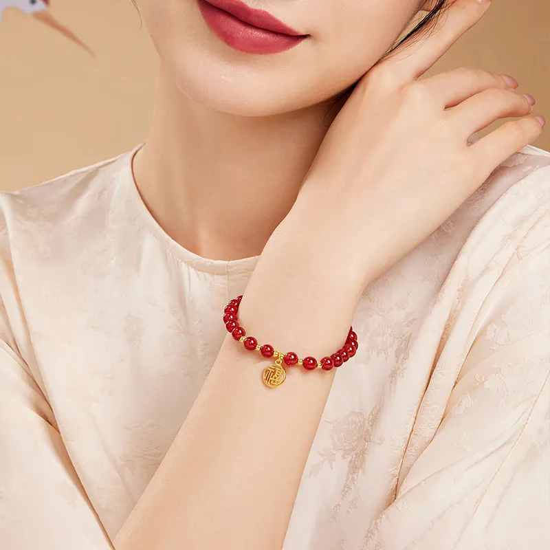 QIANCHANG Gold Bracelet Women's-5