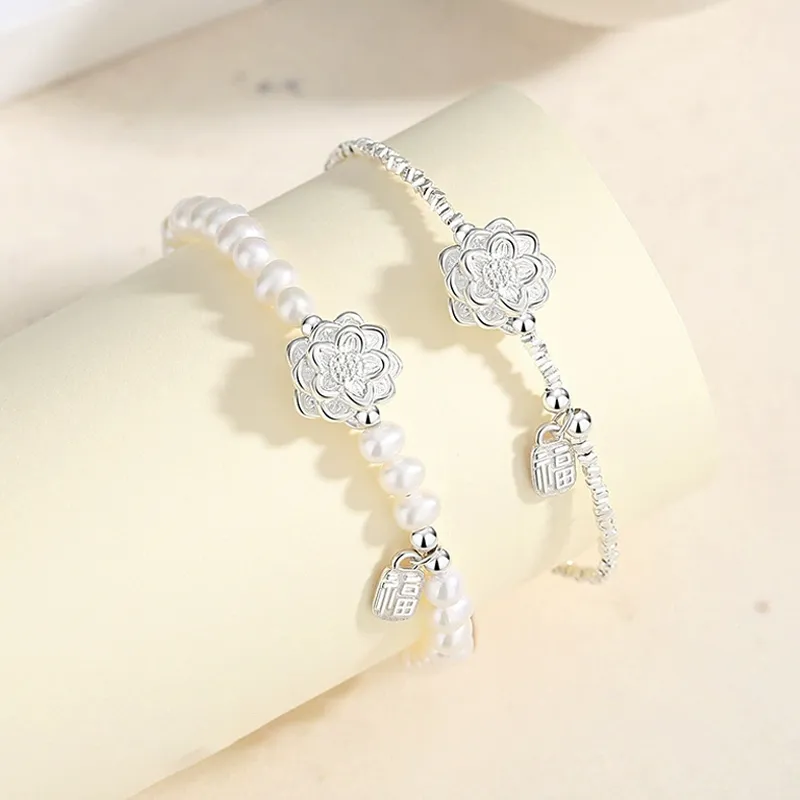 QIANCHANG Pearl Bracelets Women's-2