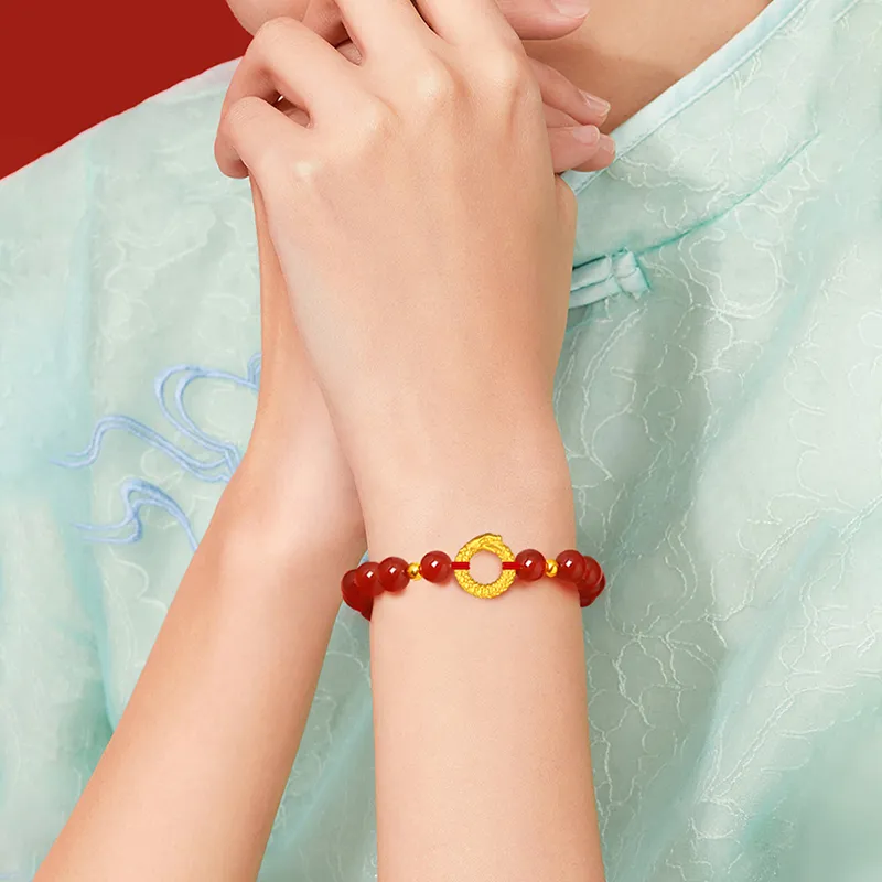 QIANCHANG Gold Bracelet Women's-2