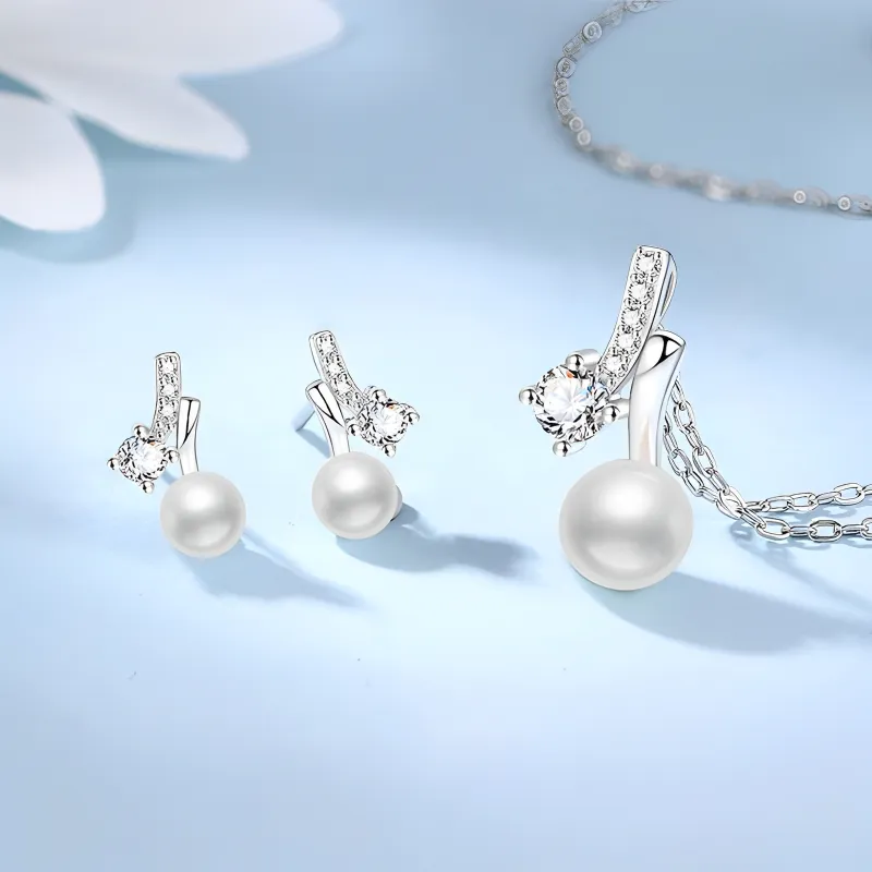 QIANCHANG Pearl Necklaces Women's-1