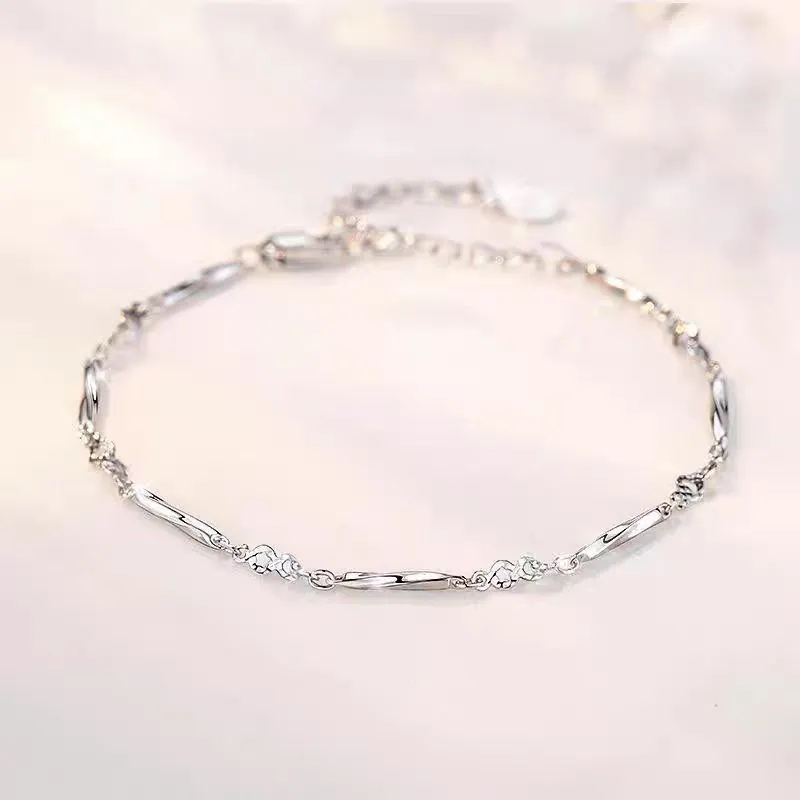 QIANCHANG S925 Silver Bracelets Unisex-3